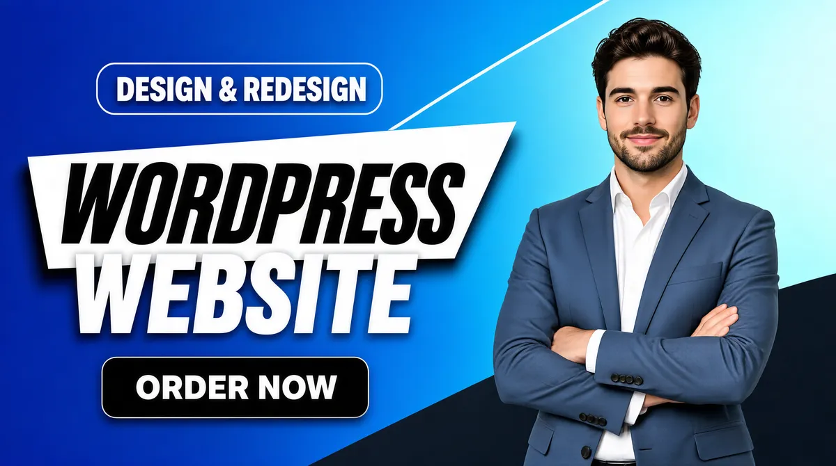 Professional WordPress Design Gig Cover