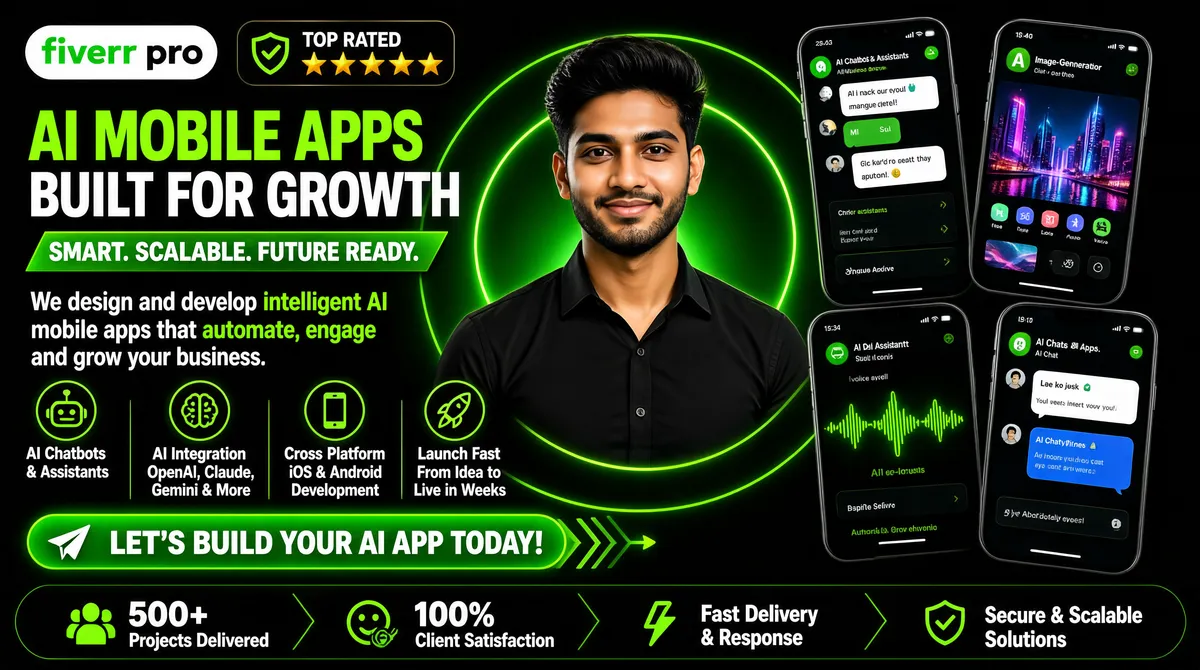 AI Mobile Apps Built for Growth