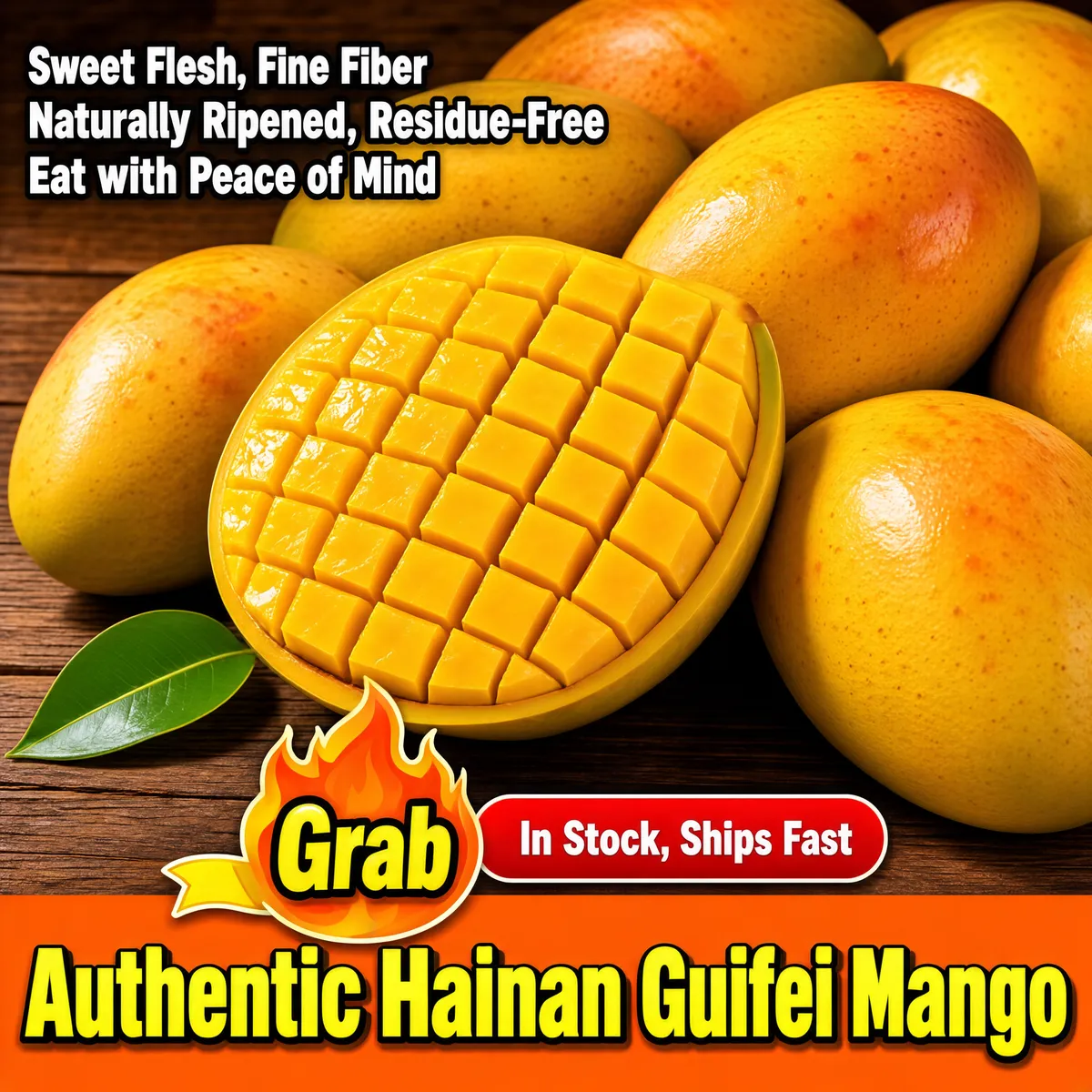 Juicy Hainan Guifei Mango Sale Hero Image