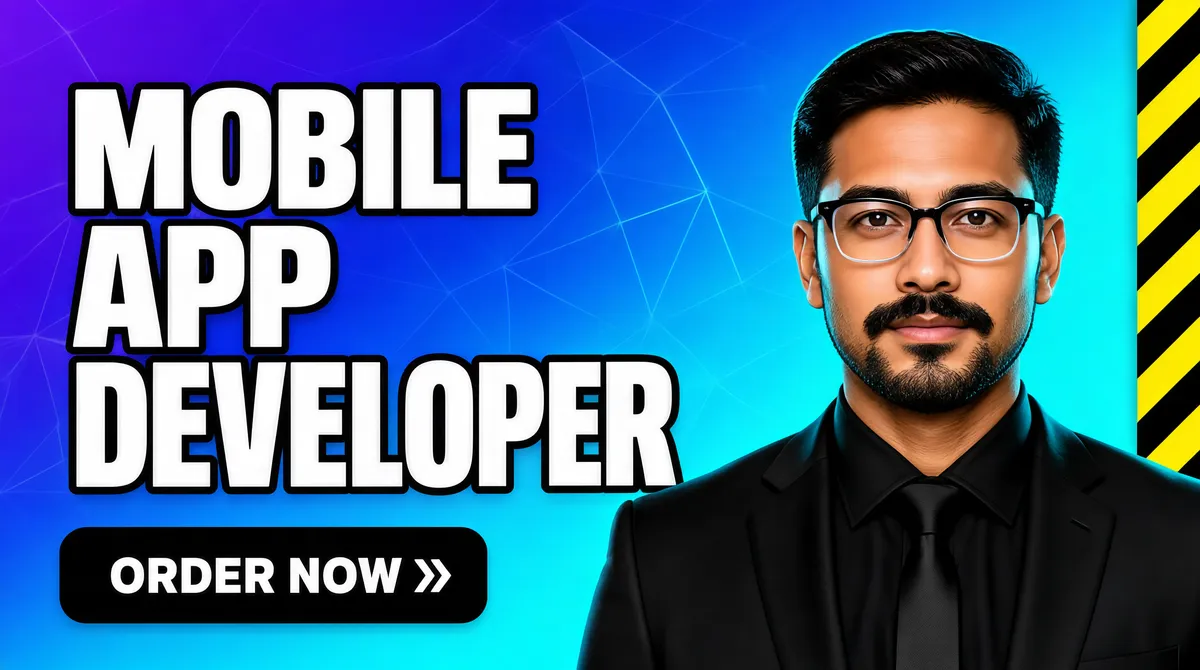 Mobile App Developer Promo Cover