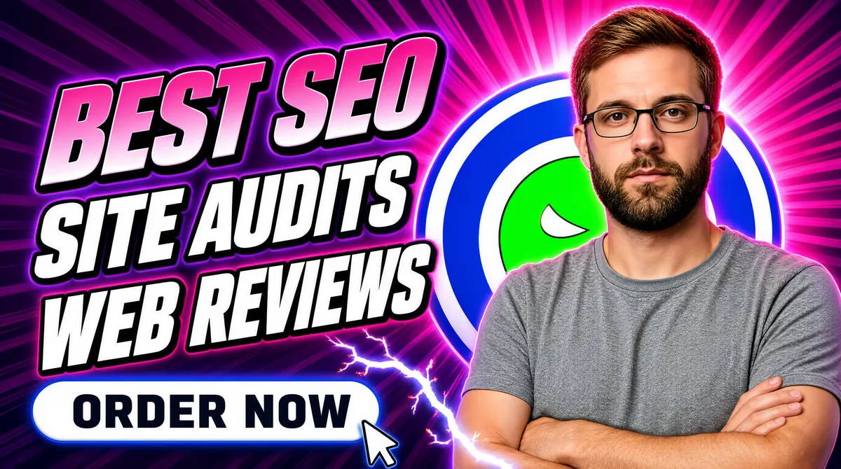 Neon SEO Audits Gig Cover Promo