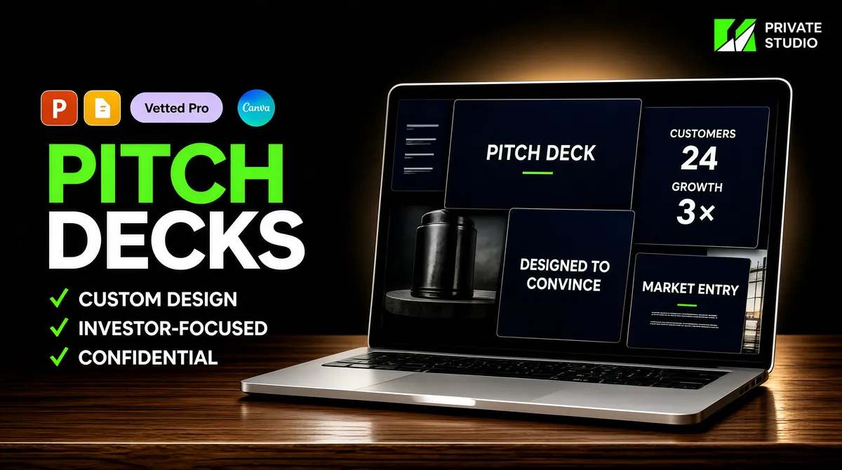 Premium Pitch Deck Podcast Cover