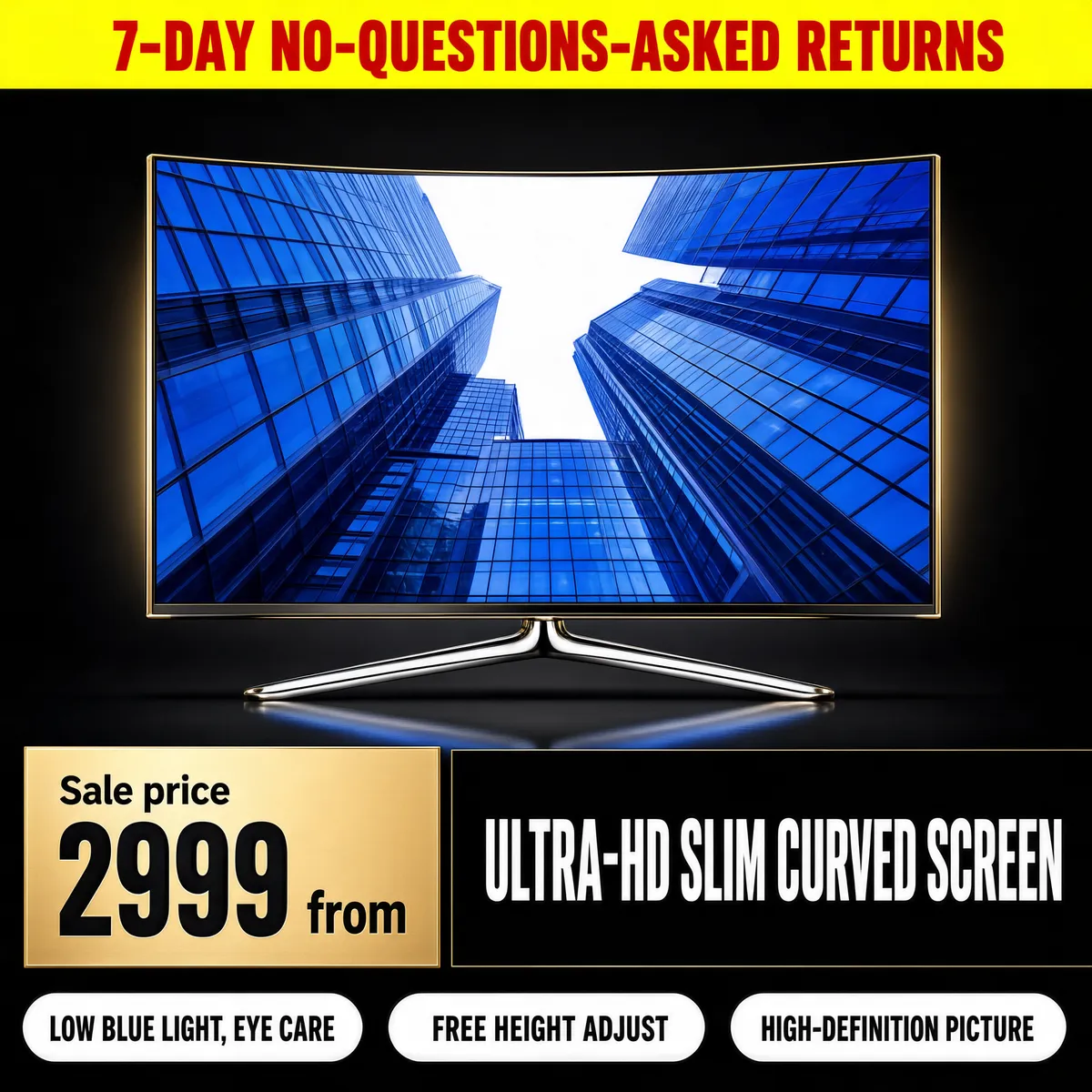 Ultra HD Curved TV Sale