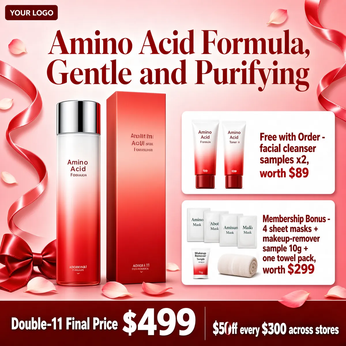 Double-11 Skincare Duo Promo