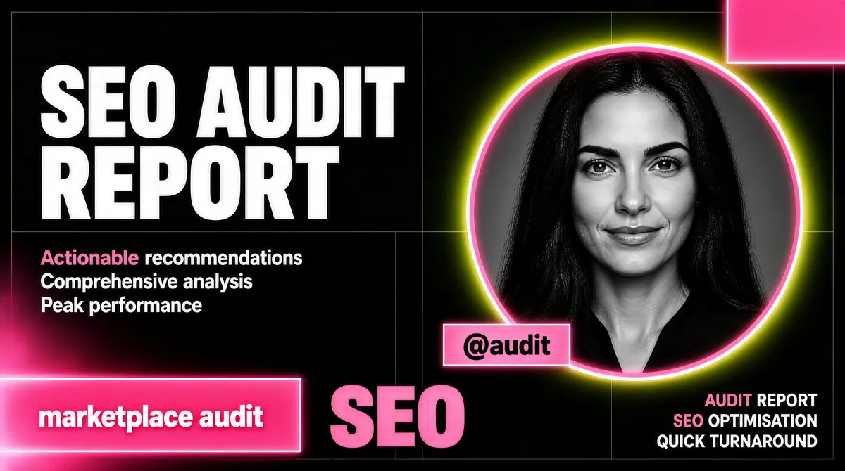 SEO Audit Report Gig Cover