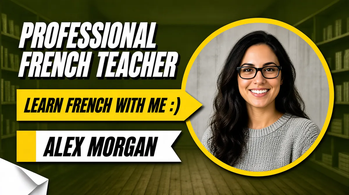 Professional French Teacher Promo Gig Cover