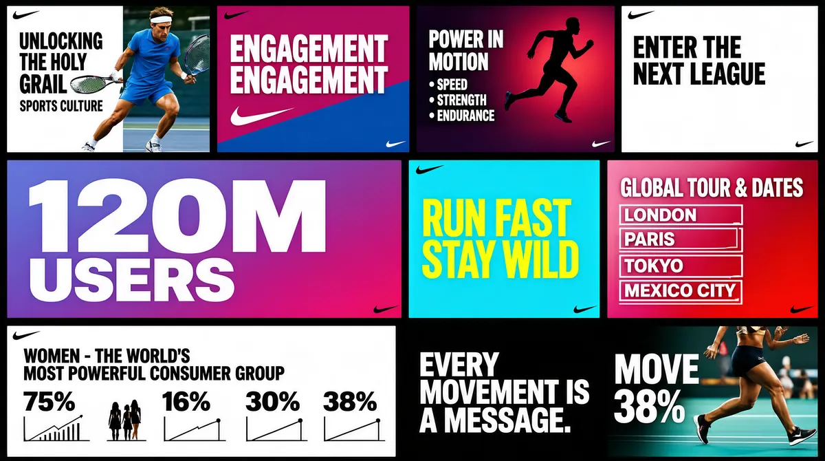 Power In Motion Sports Campaign Poster