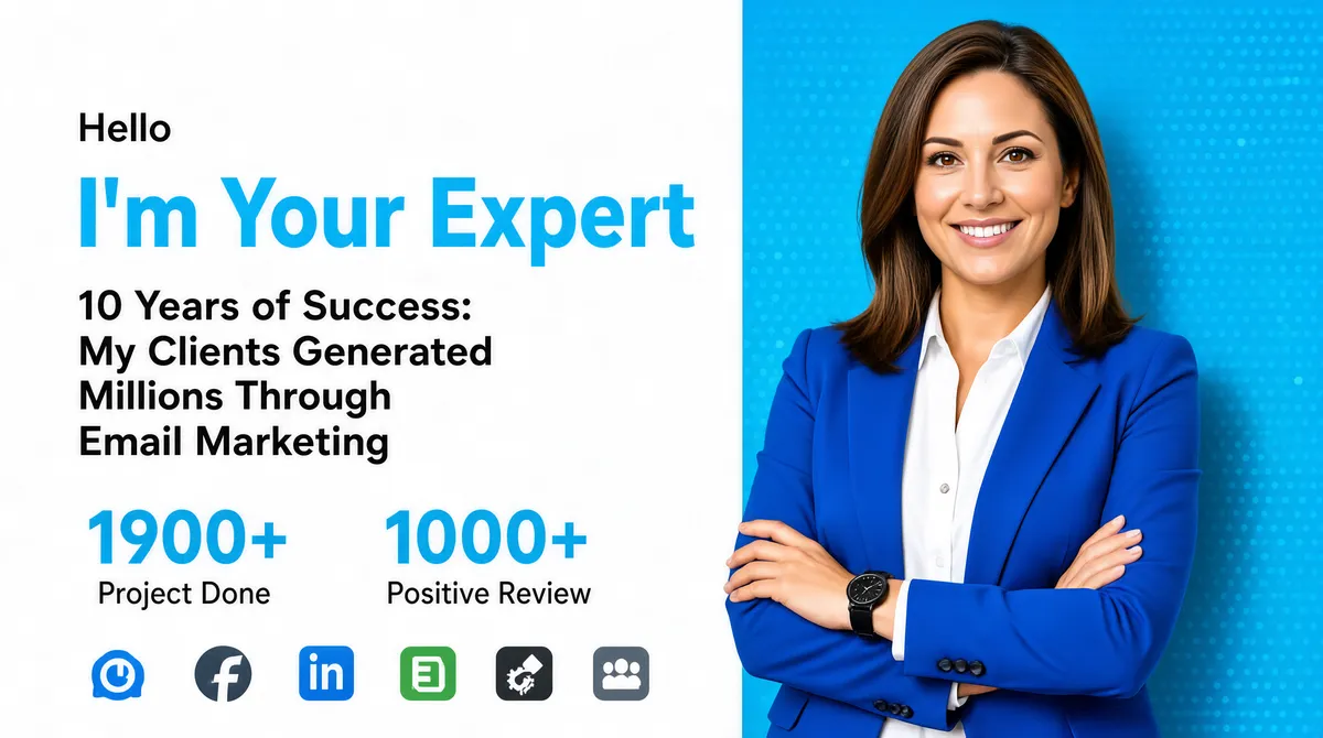 Email Marketing Expert YouTube Gig Cover