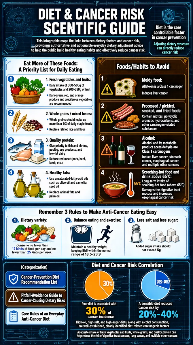 Diet & Cancer Risk: Your Scientific Prevention Guide
