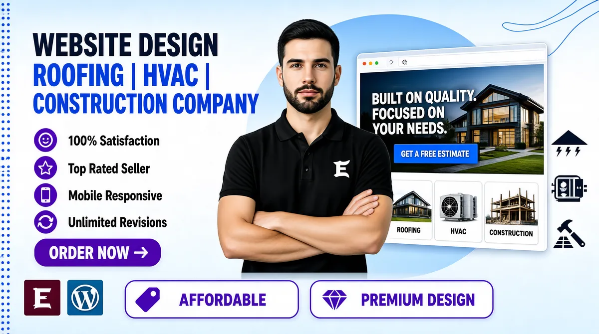 Professional Fiverr Gig Cover for Trade Services