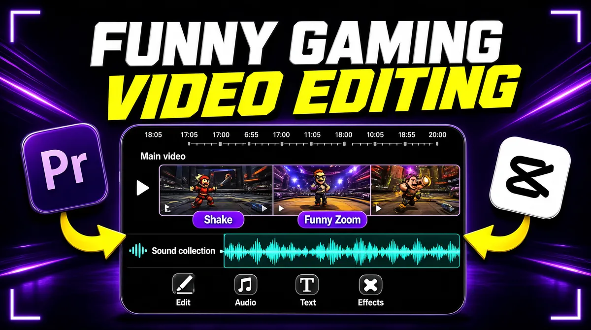 Funny Gaming Video Editing