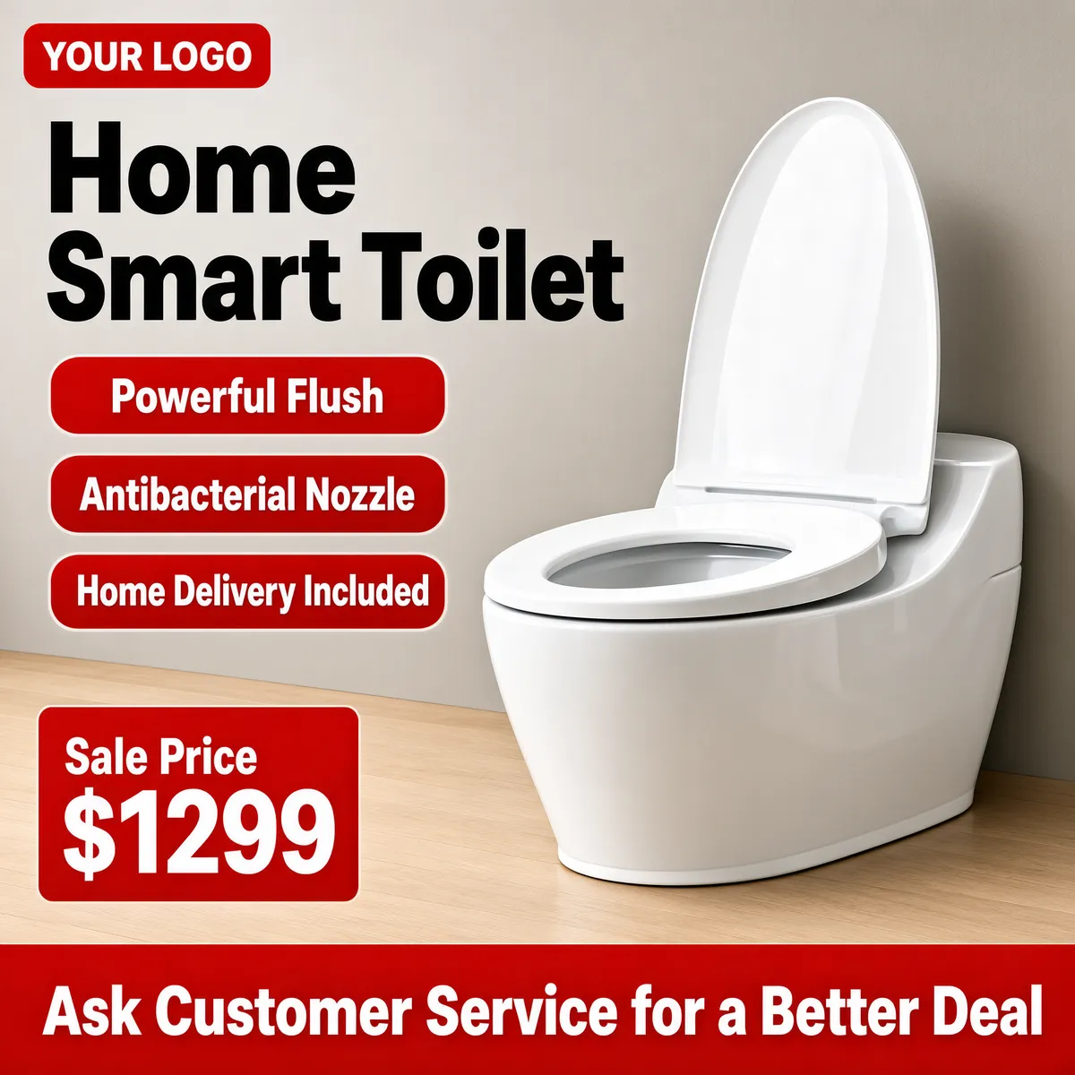 Smart Toilet Sale Promo