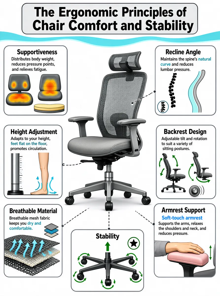Ergonomic Chair Comfort and Stability Guide