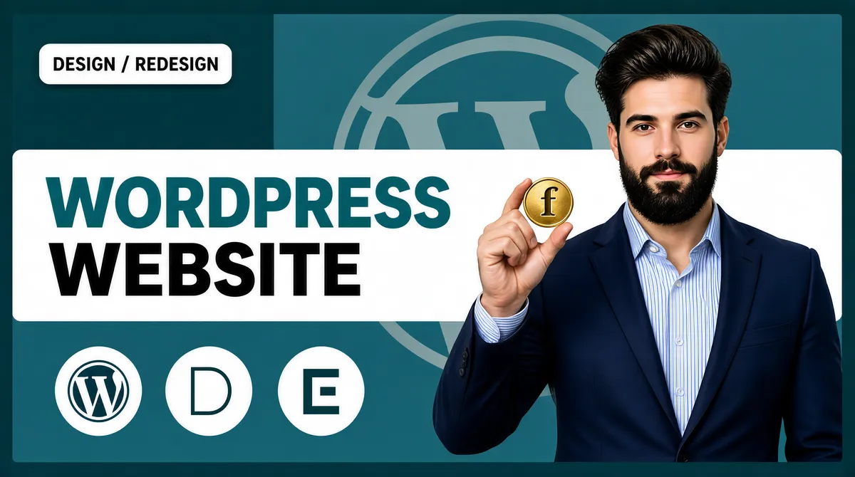 Professional Fiverr WordPress Gig Cover