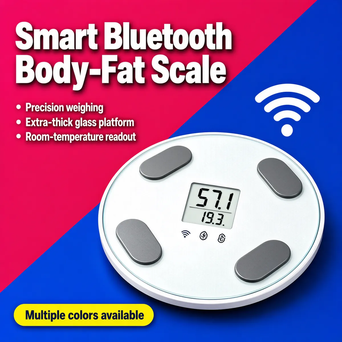 Smart Bluetooth Body-Fat Scale