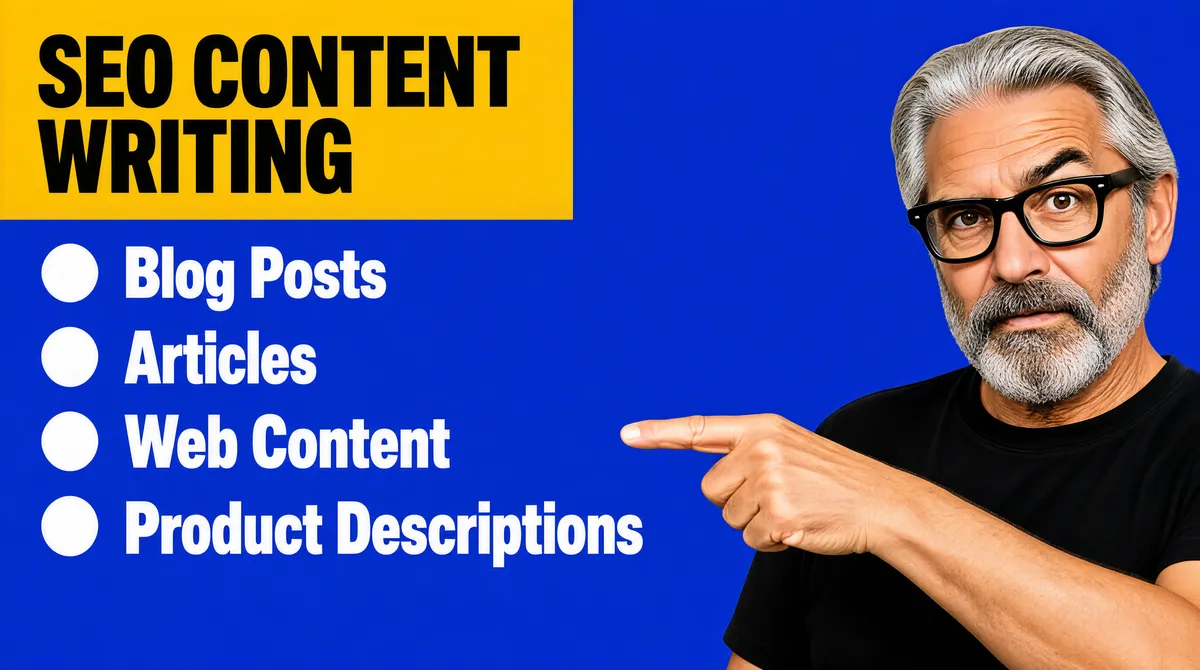 SEO Content Writing Gig Cover