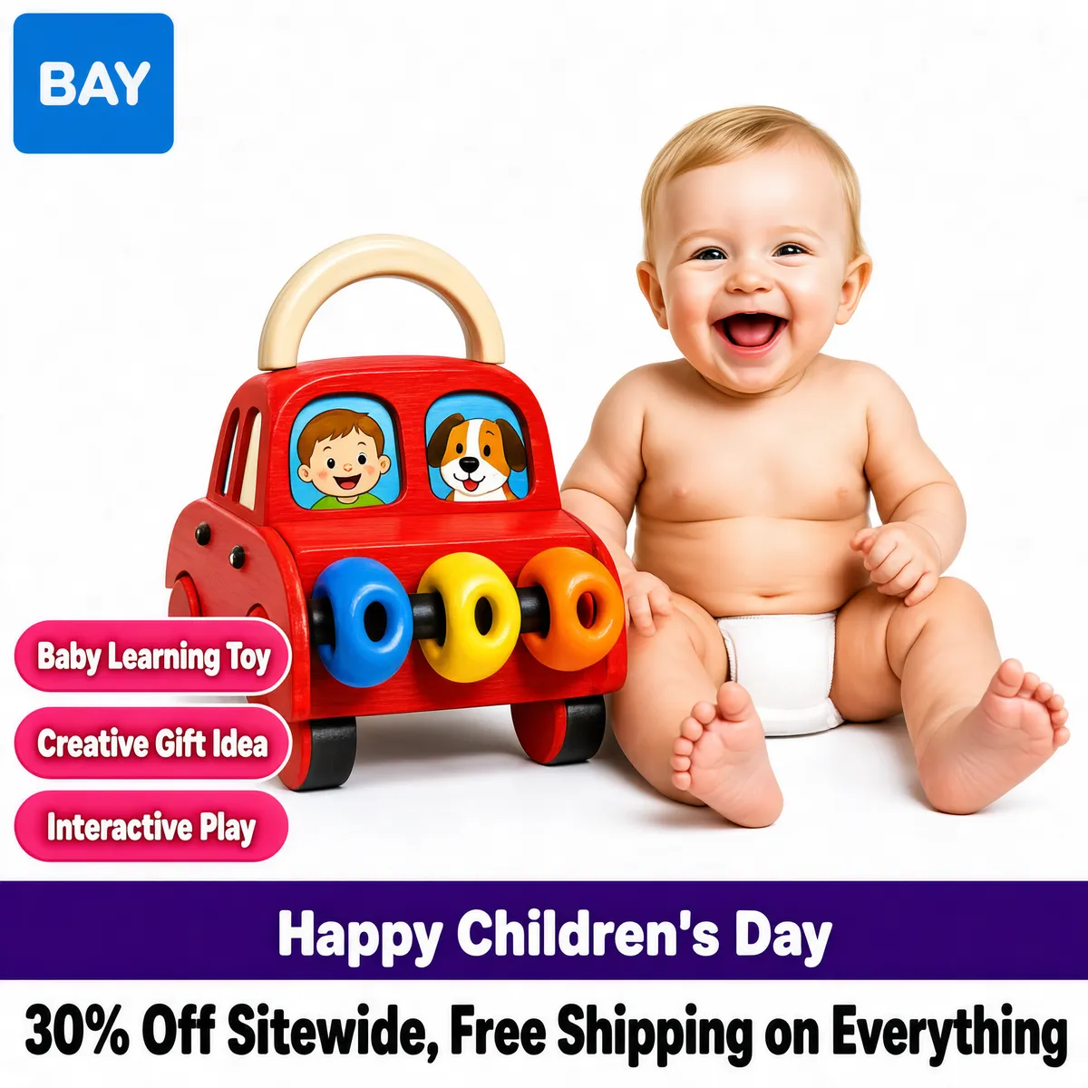 Happy Baby Learning Toy Sale