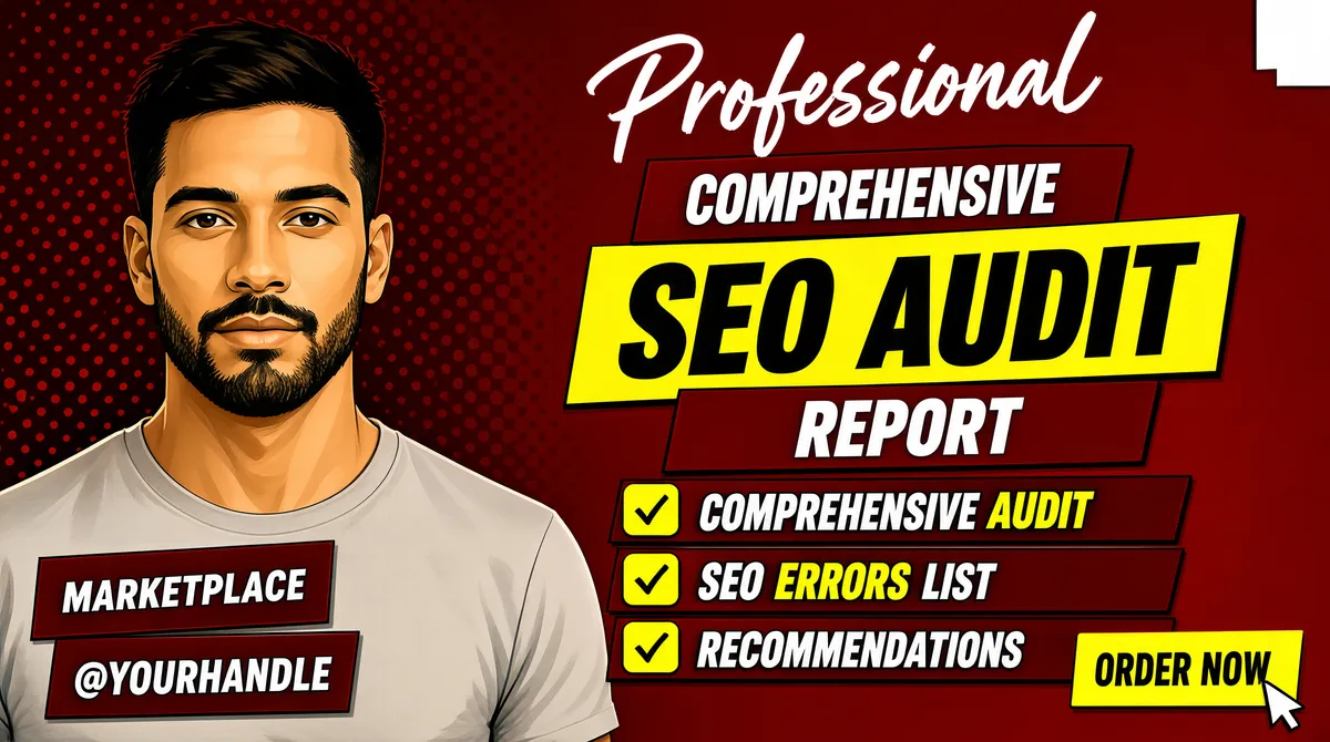 SEO Audit Report Gig Cover