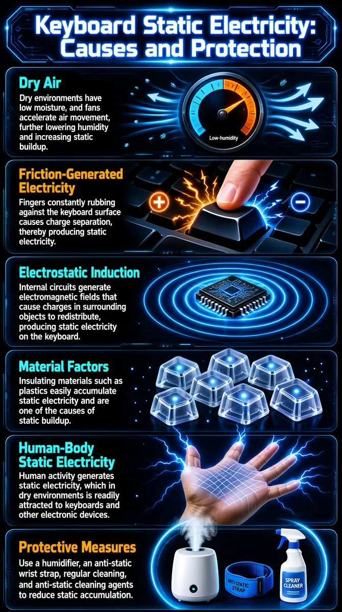 Keyboard Static Electricity: Causes and Protection