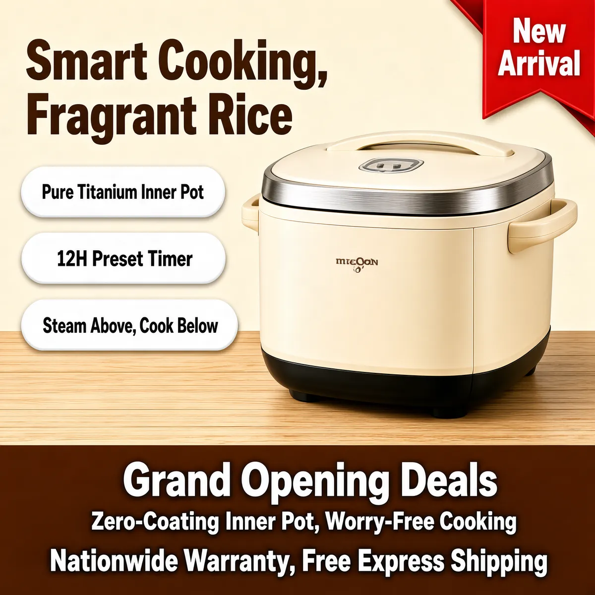 Smart Rice Cooker Grand Opening Deal