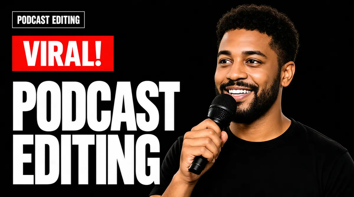 Viral Podcast Editing Service Gig Cover
