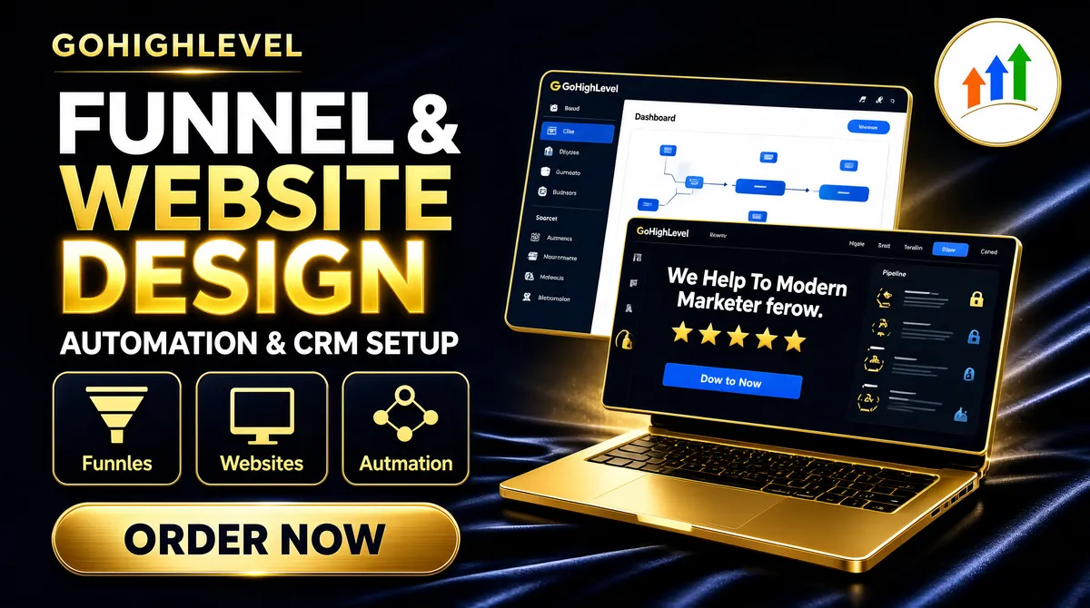 Premium GoHighLevel Funnel & Website Design