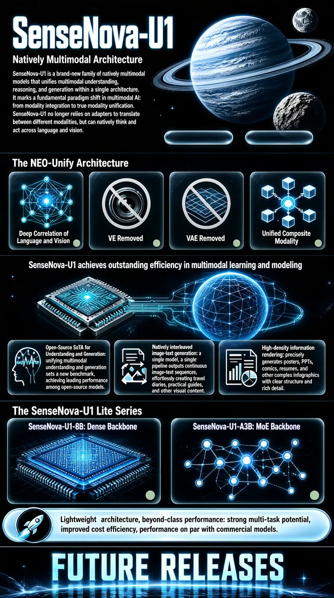 SenseNova-U1 Multimodal AI Dashboard