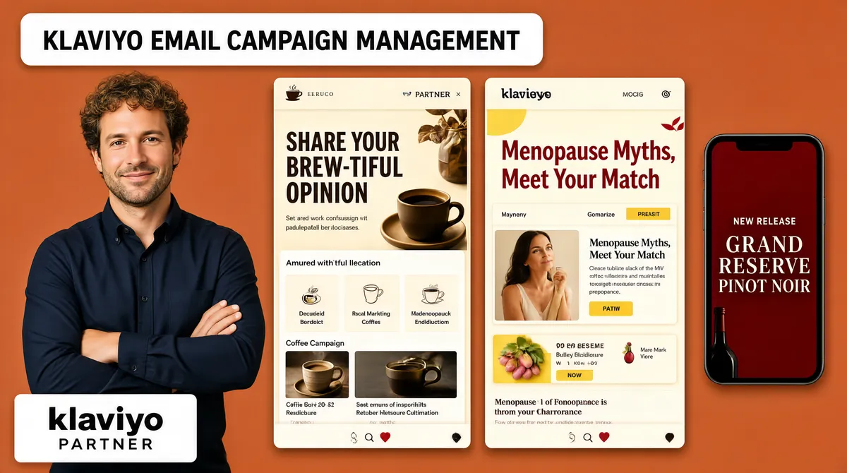 Klaviyo Email Campaign Management Hero