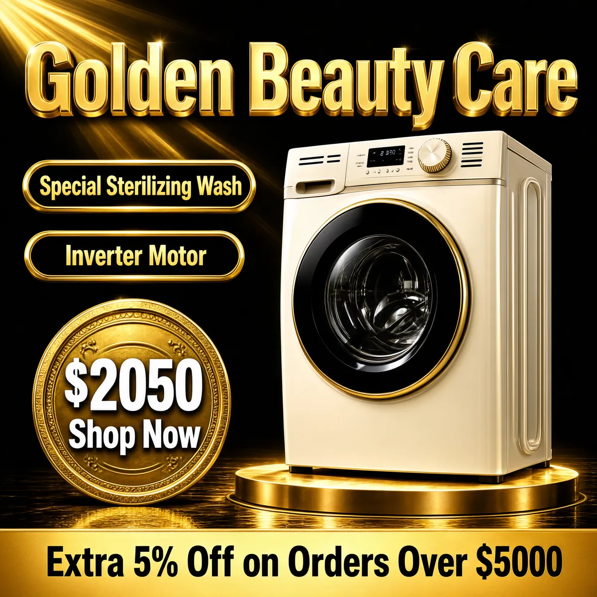 Golden Beauty Care Washing Machine