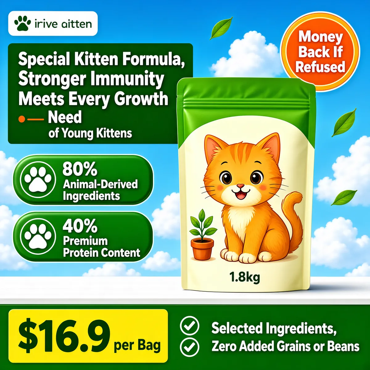 Special Kitten Formula Stronger Immunity