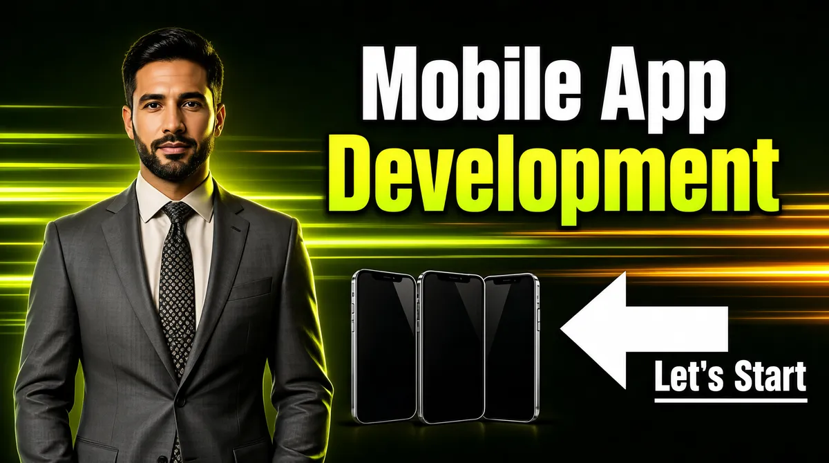 Mobile App Development Cinematic Gig Cover