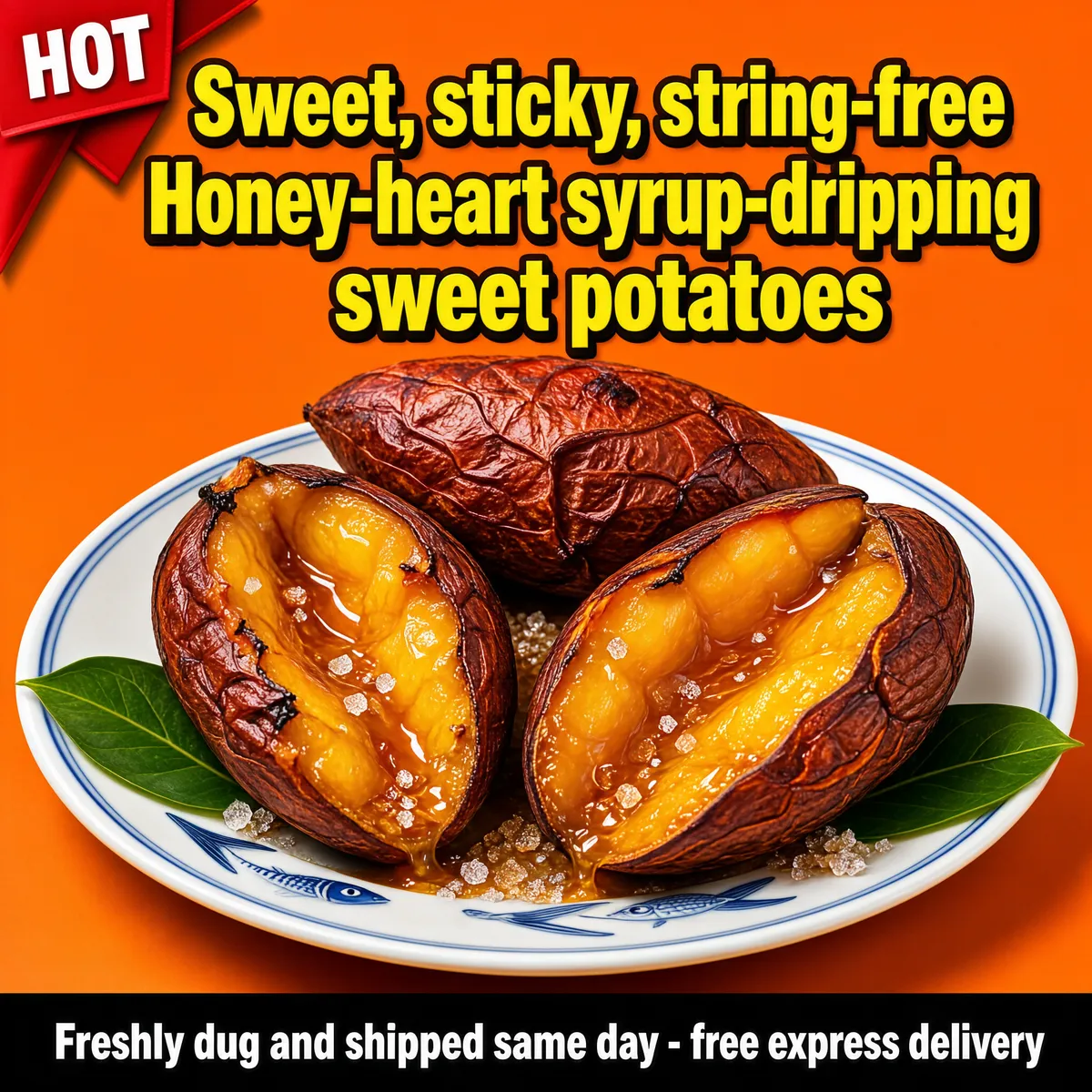 Honey-Roasted Sweet Potatoes Farm Fresh