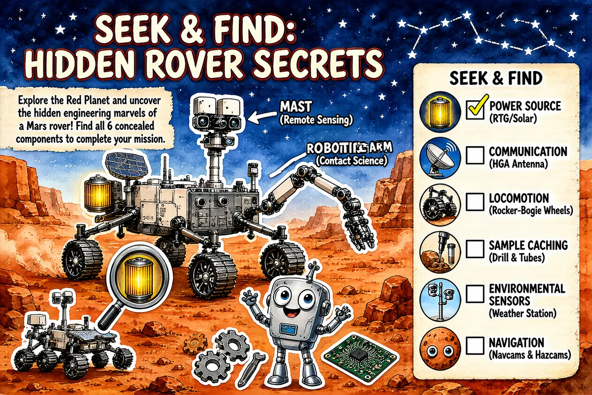 Seek and Find Hidden Rover Secrets