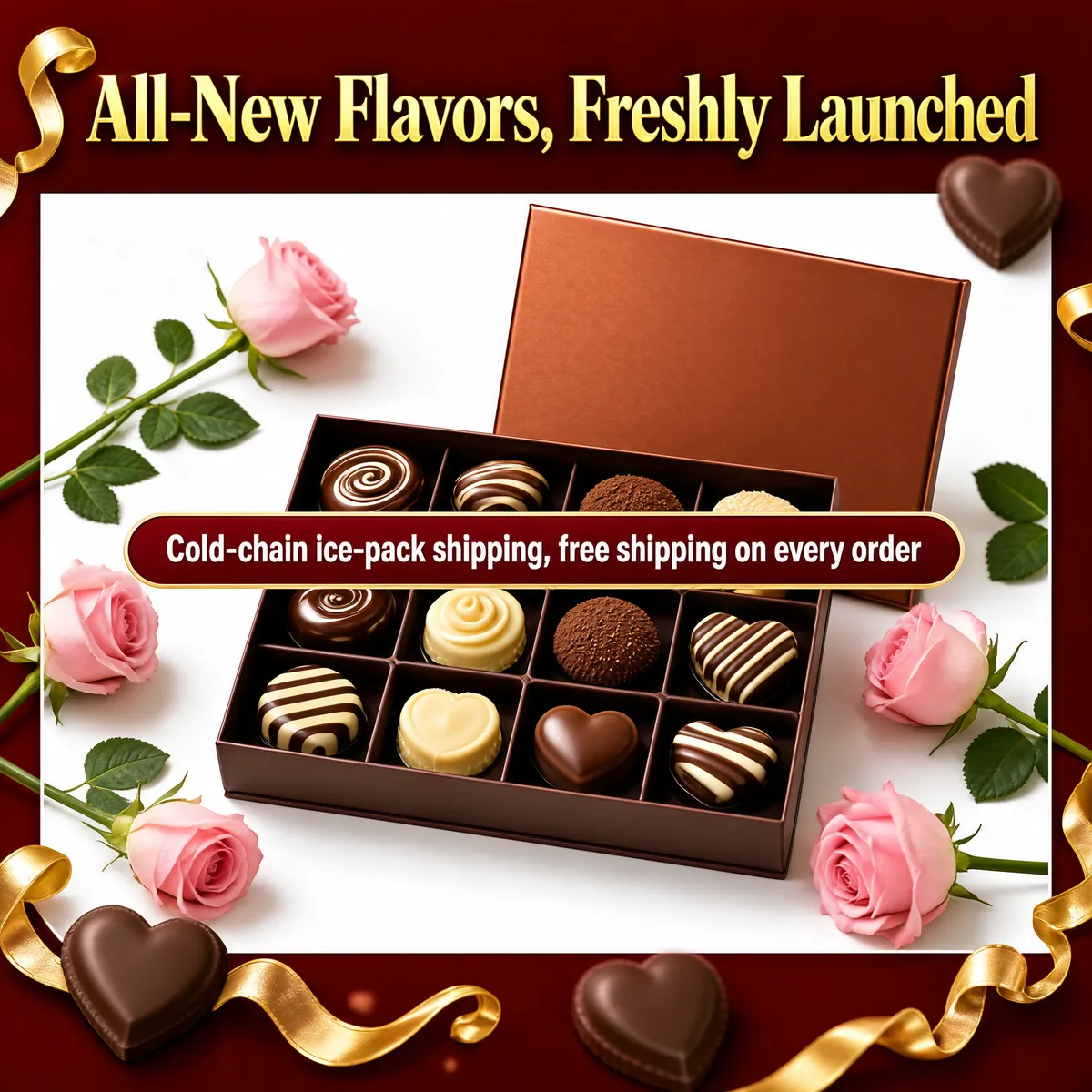 All-New Flavors Freshly Launched Chocolate Gift Box