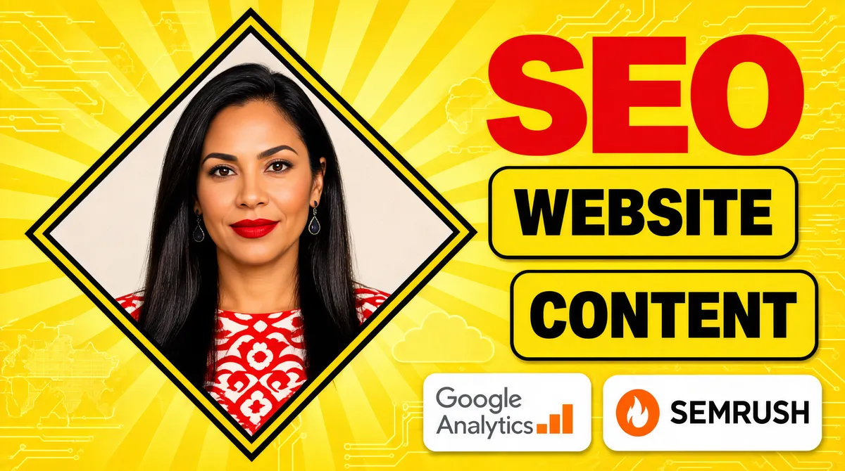 SEO Website Content Services Gig Cover
