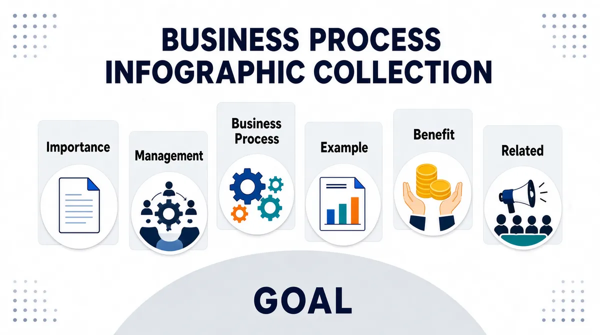 Business Process Infographic Collection Cover