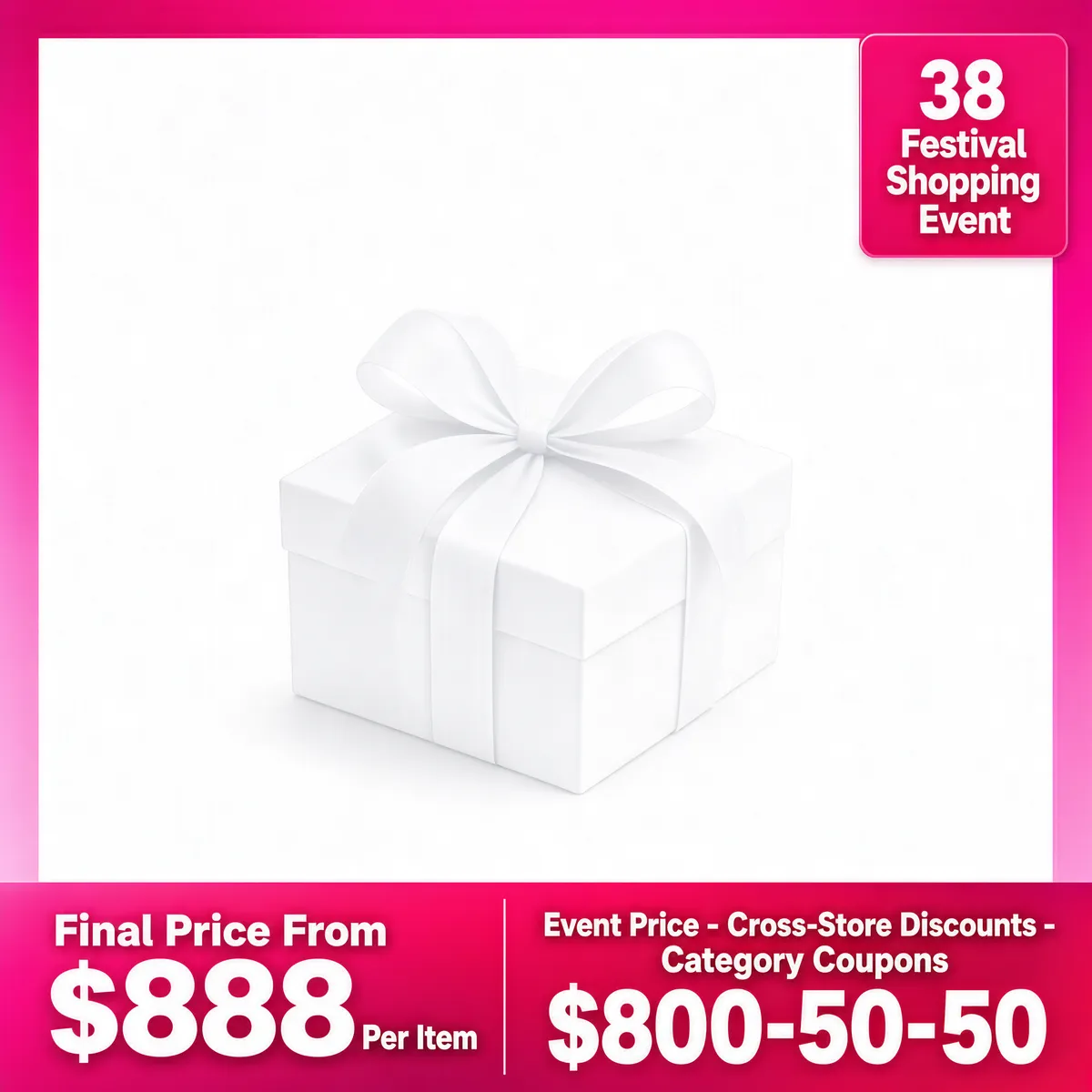 Pink Gradient Festive Sale Product Thumbnail