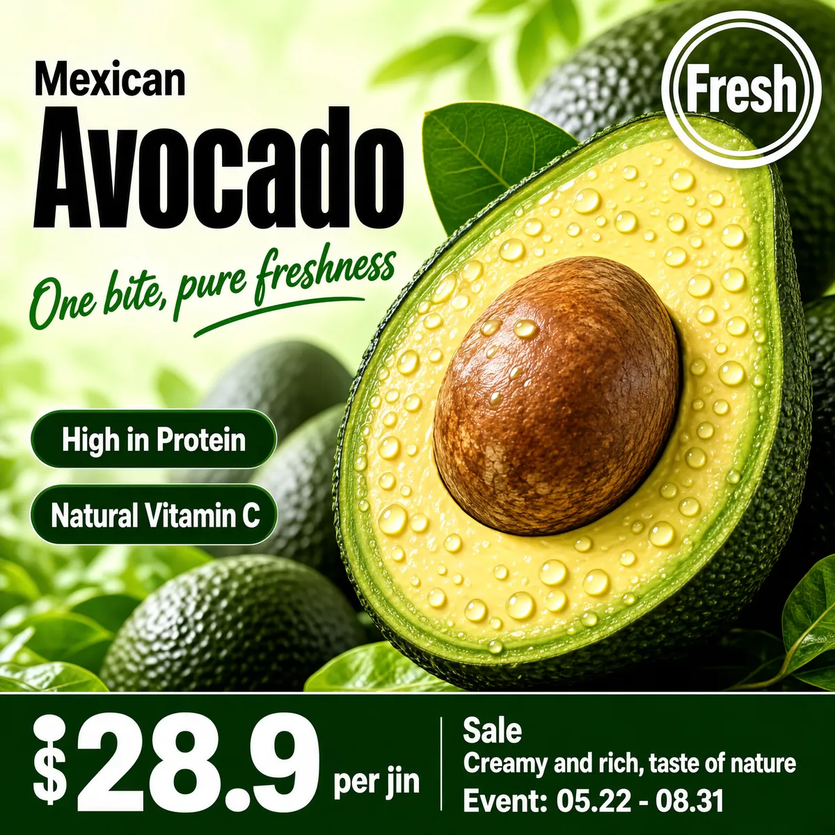 Fresh Mexican Avocado Sale Product Image