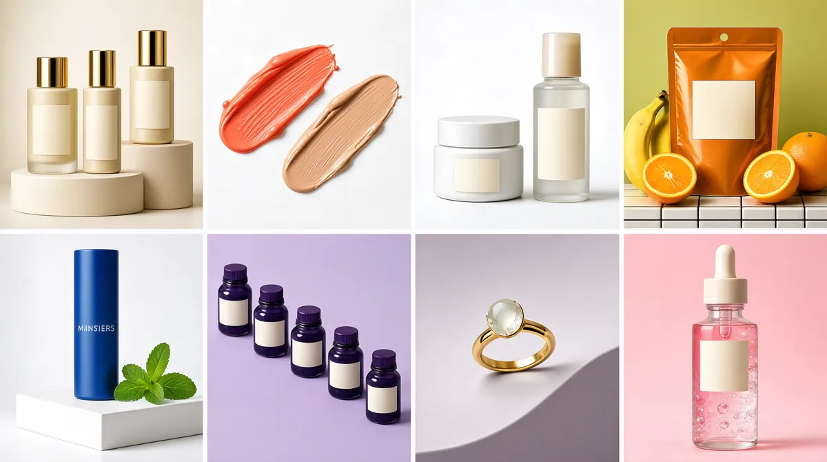 E-Commerce Beauty Product Grid