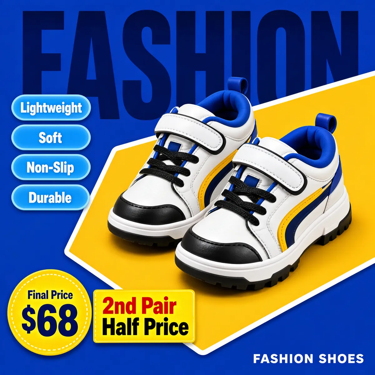 Bold Kids Sneakers E-Commerce Main Image