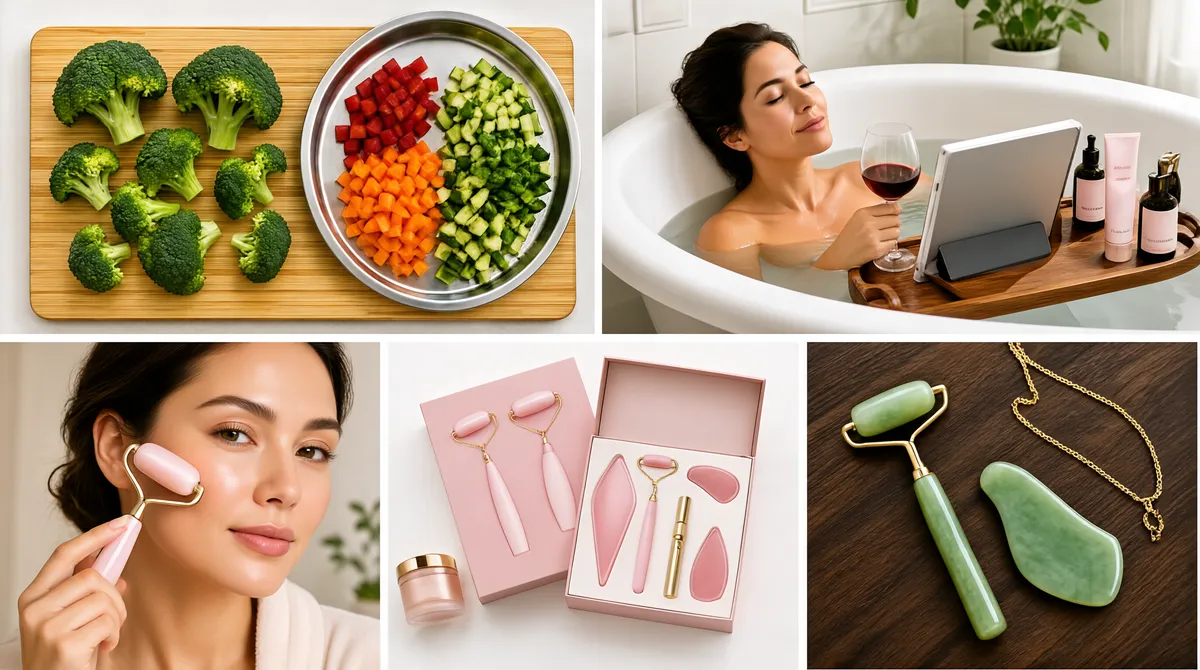 Bright Wellness Lifestyle Collage Gig Cover