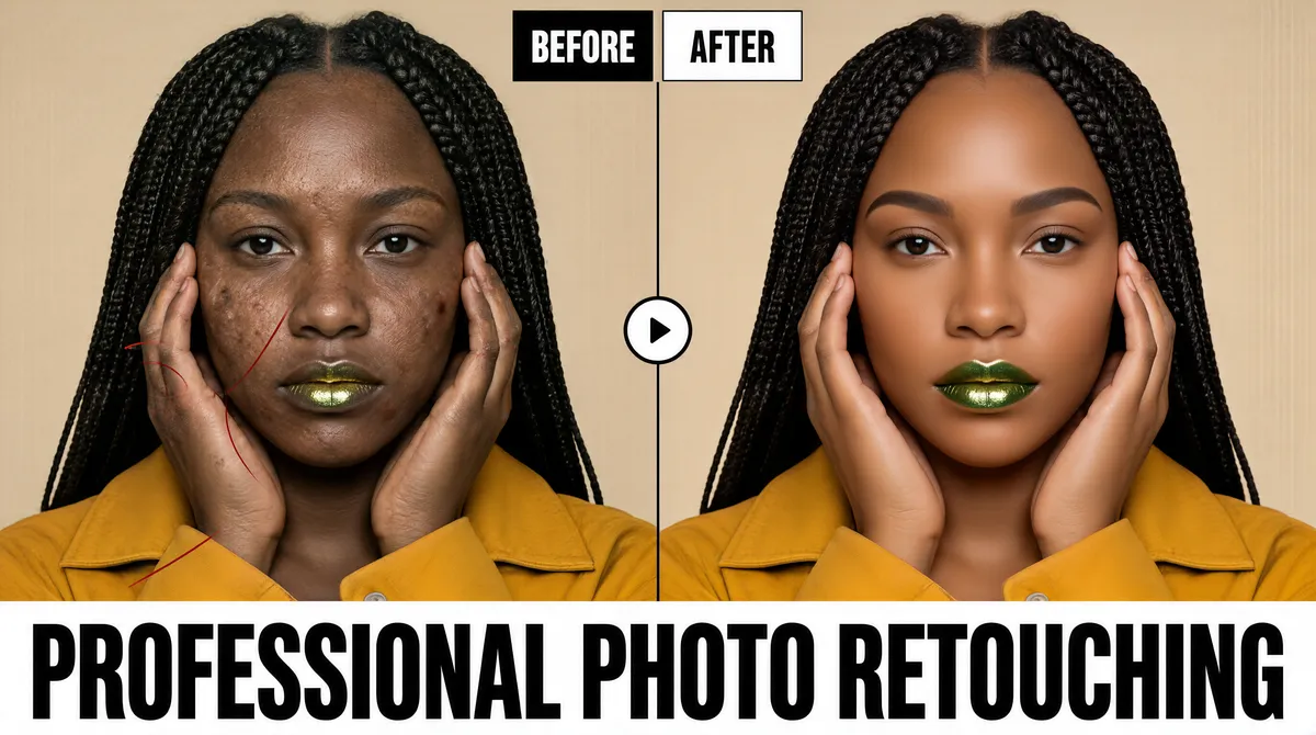 Professional Photo Retouching Before After