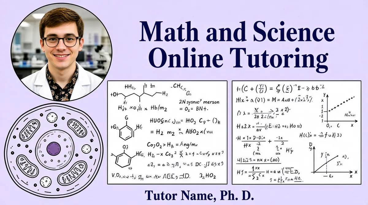Math and Science Online Tutoring Gig Cover