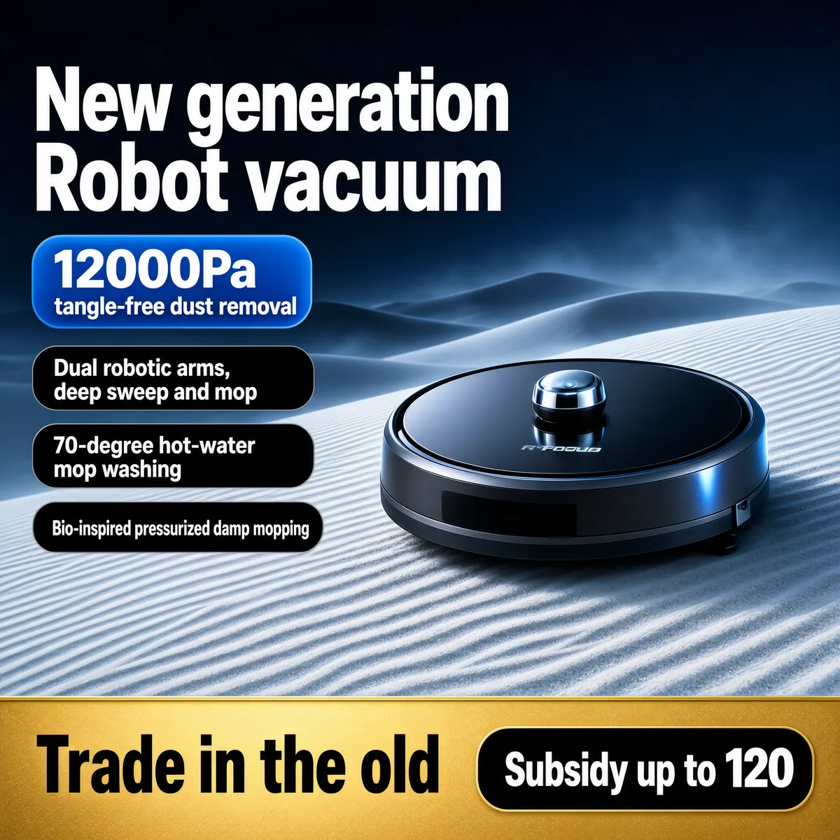 New Generation Robot Vacuum