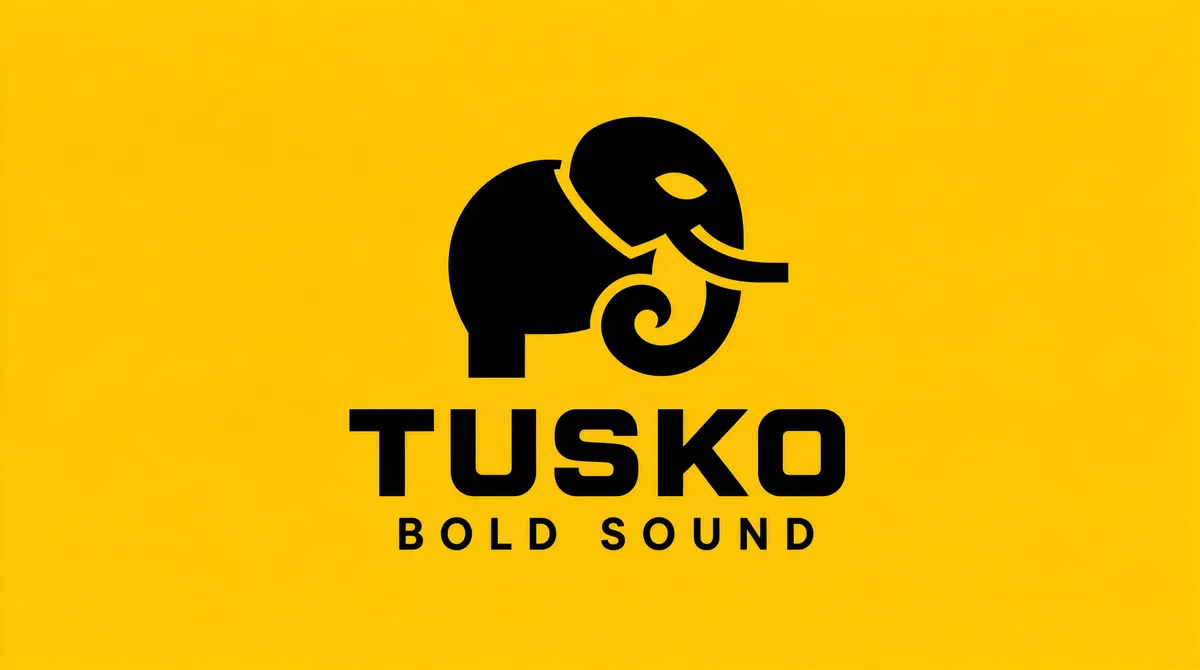 Bold Minimal Gig Cover Logo