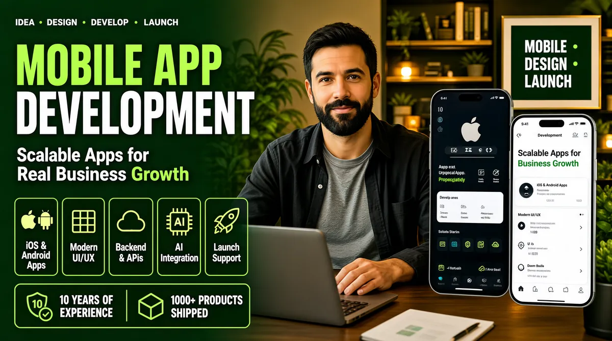 Mobile App Development Gig Cover