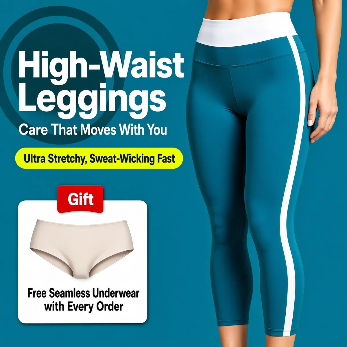 High-Waist Leggings Activewear Product Image