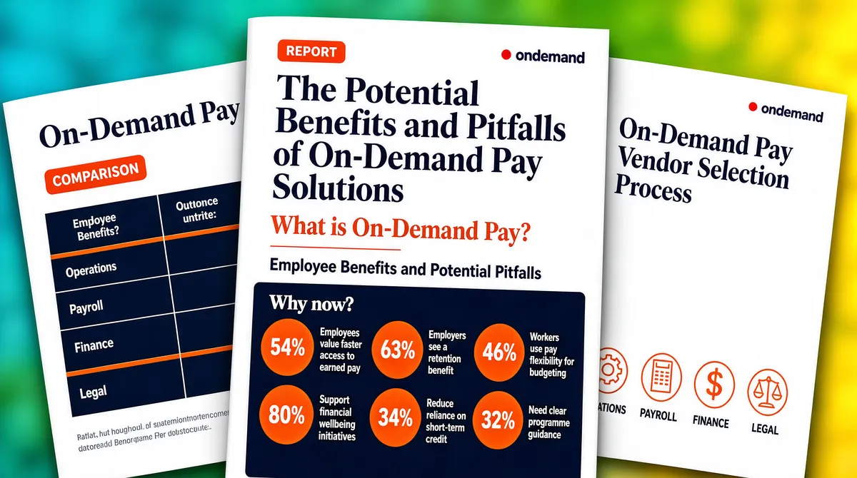 On-Demand Pay Report Mockup