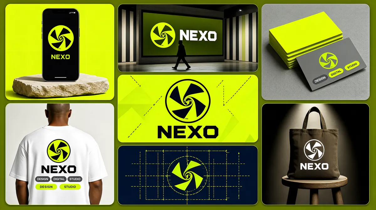 Lime Brand Mockup Board