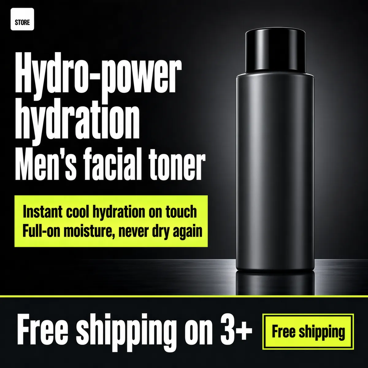 Hydro-Power Men's Facial Toner